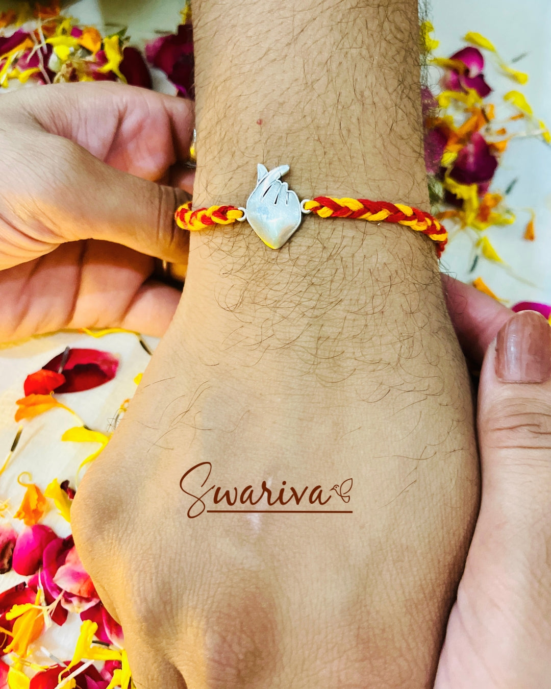 Hand Heart Rakhi