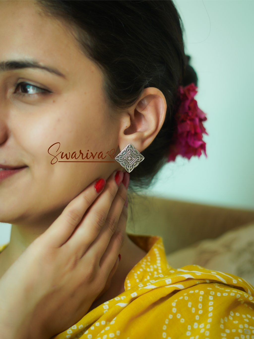Chaukat Shringar Studs