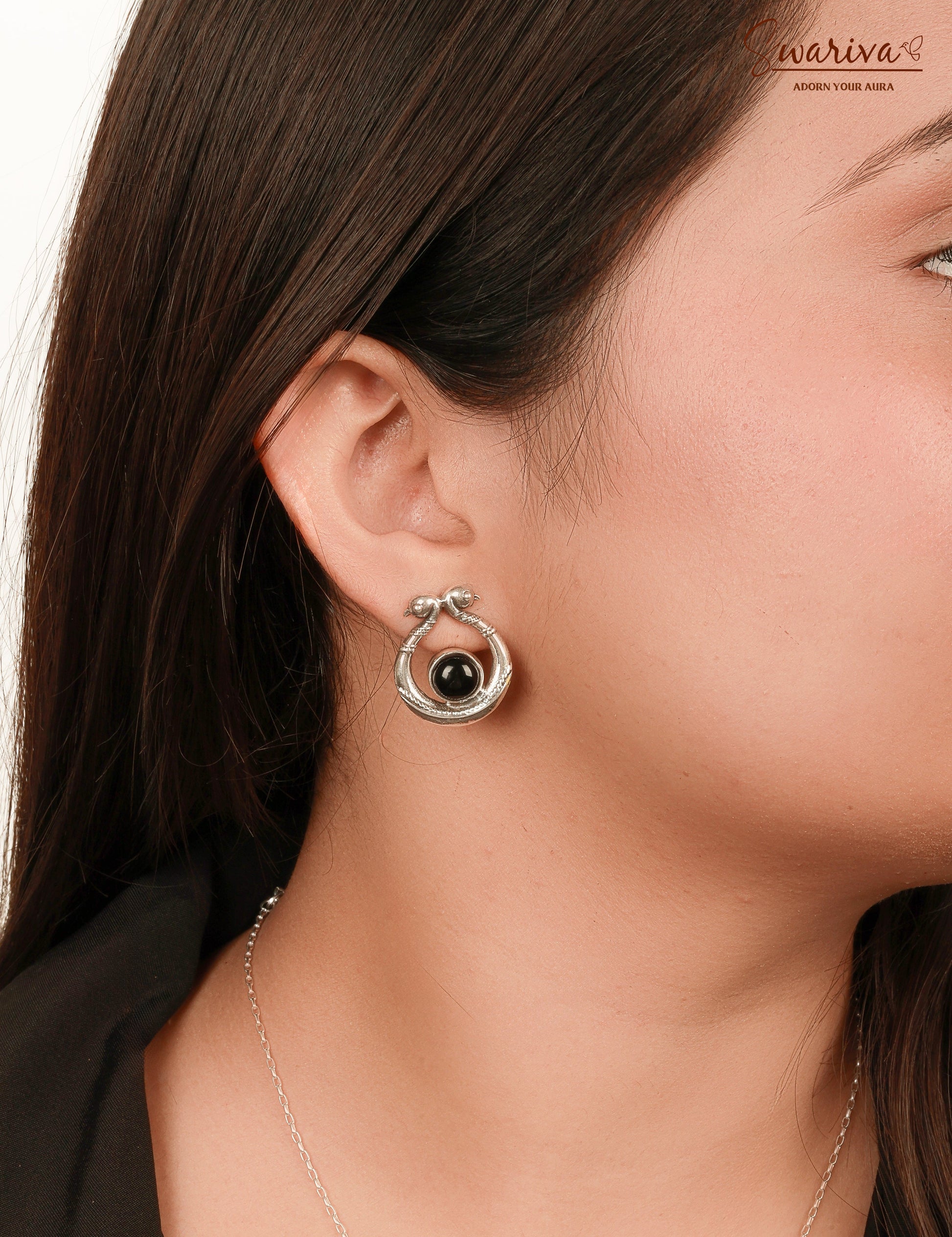 Silver Moonveil Necklace Set