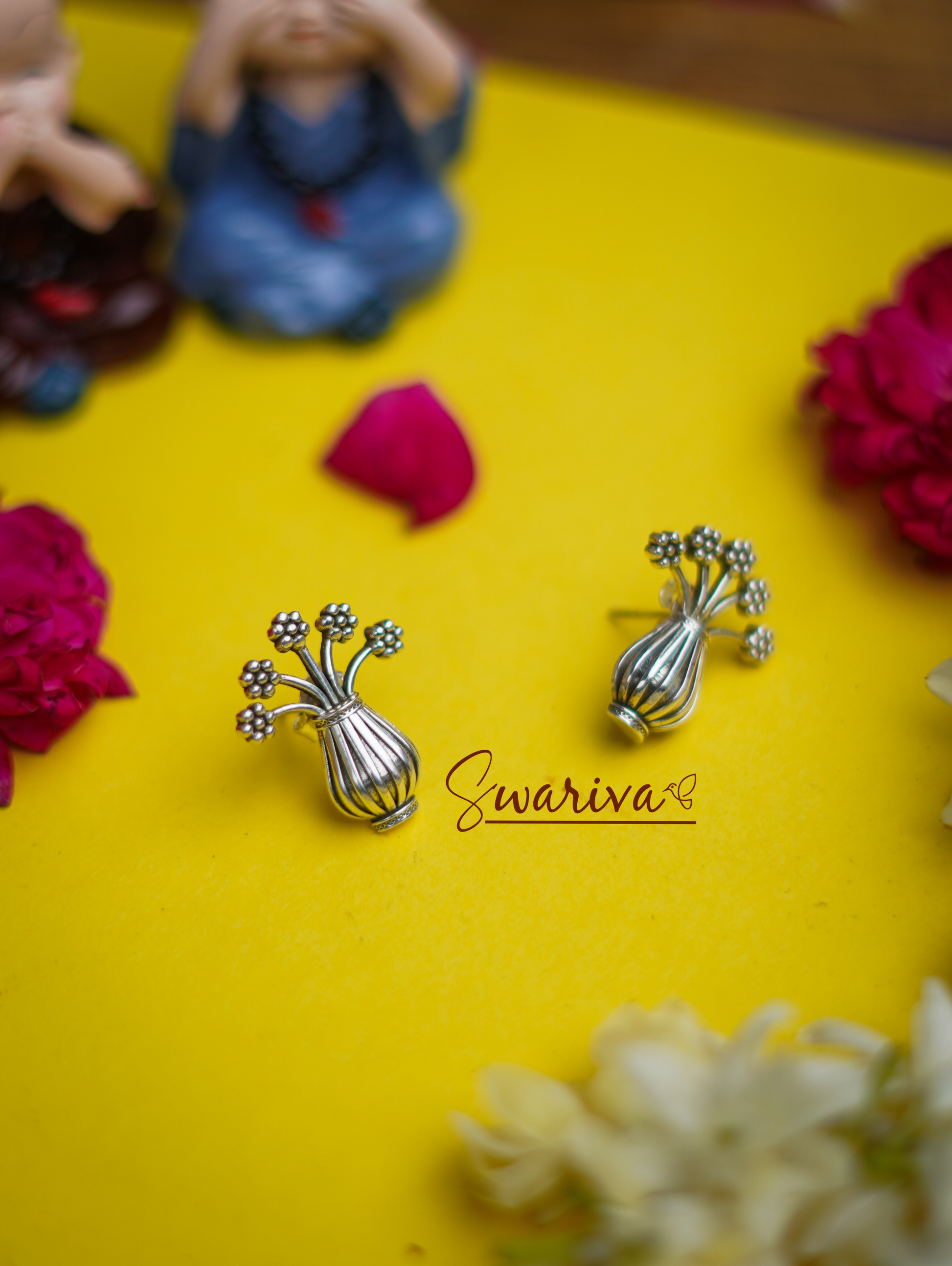 Vase Bloom Earrings