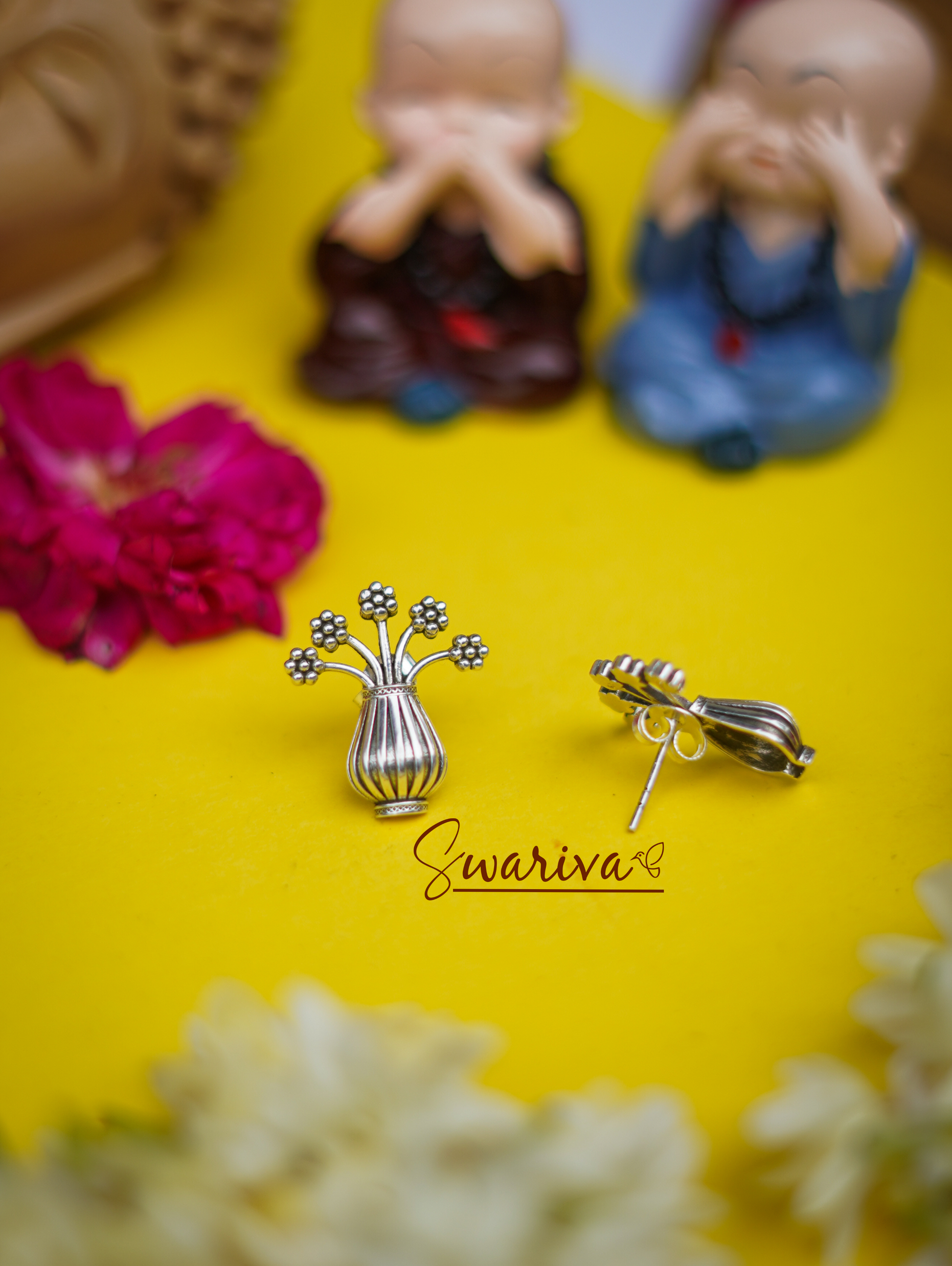 Vase Bloom Earrings