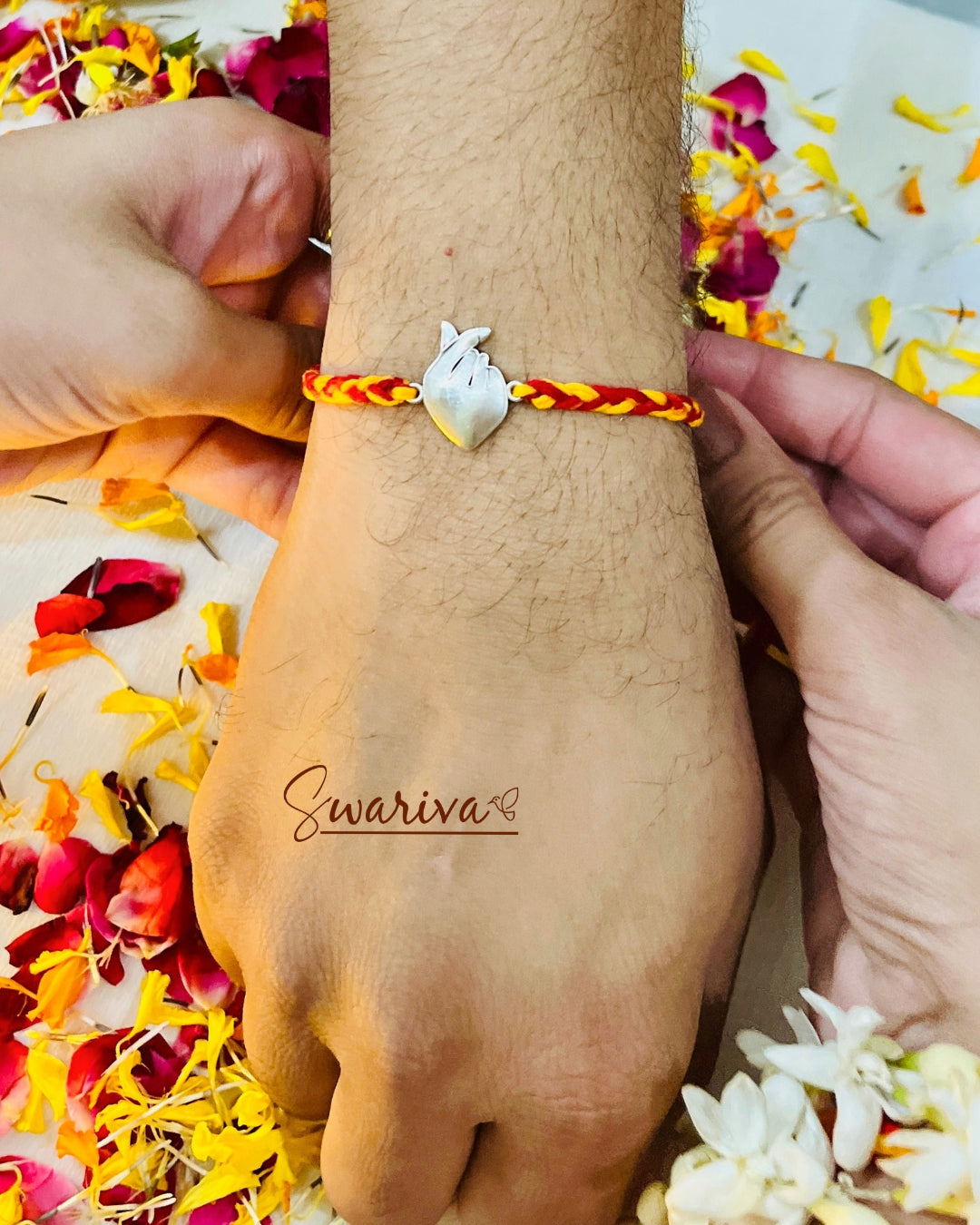 Hand Heart Rakhi